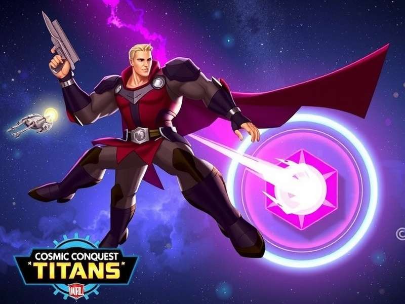 Vast cosmic battlefields in Cosmic Conquest Titans Cosmic Conquest Titans galaxy view
